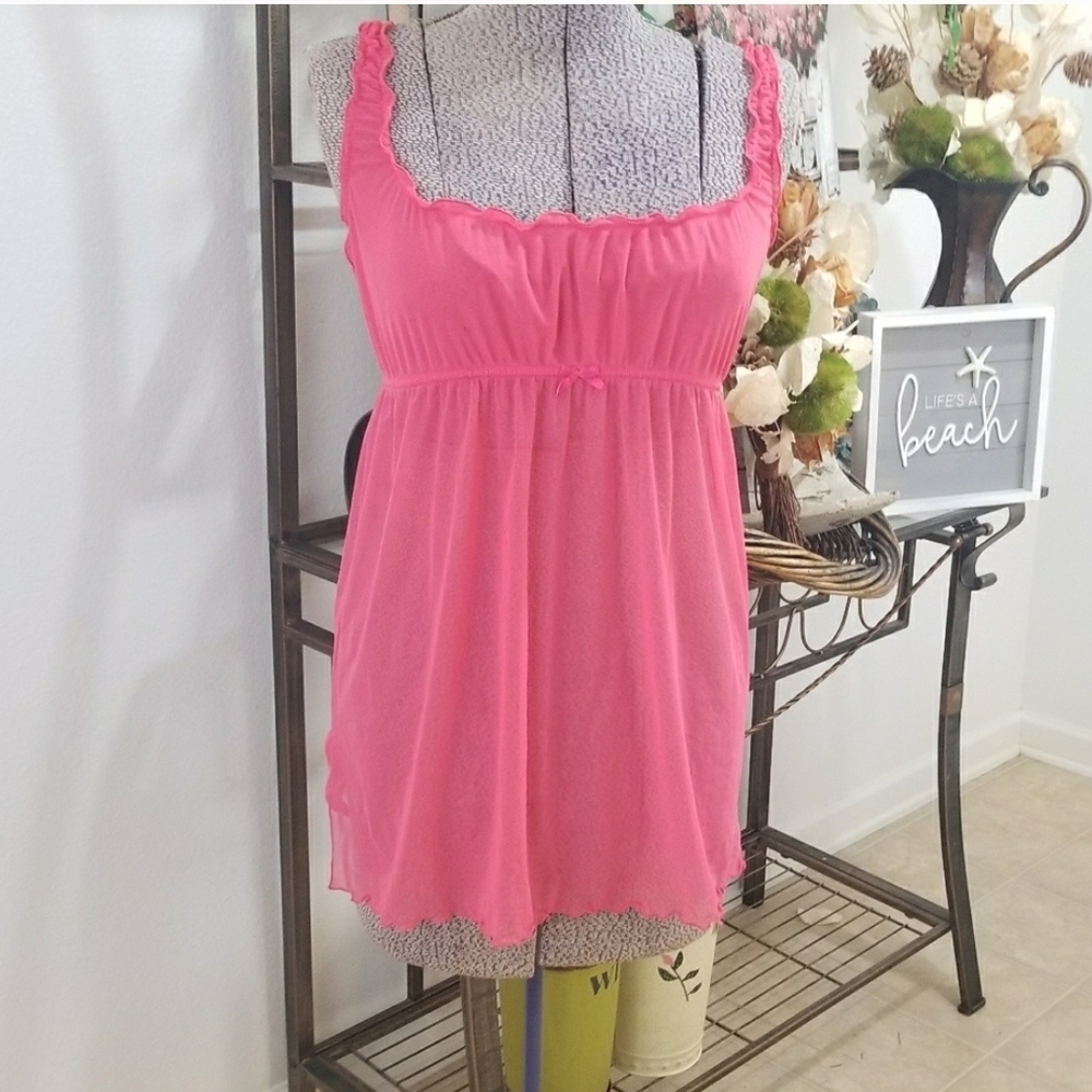 Victoria's Secret Pink Ruffle Top
